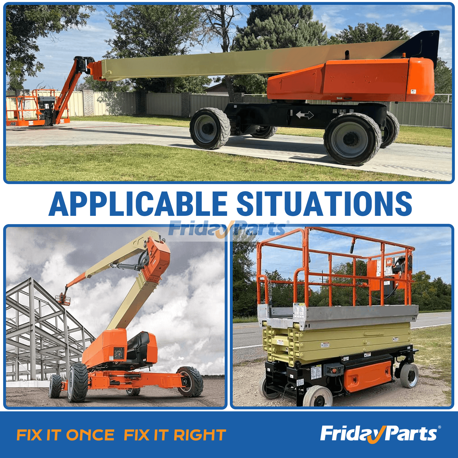 FridayParts Handheld Analyzer & Cable Kit Boom Lift