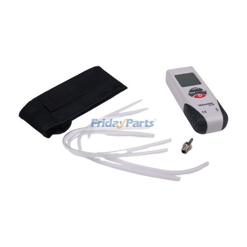 Handheld Digital Manometer Differential Gauge Air Pressure Meter Kit HT ...