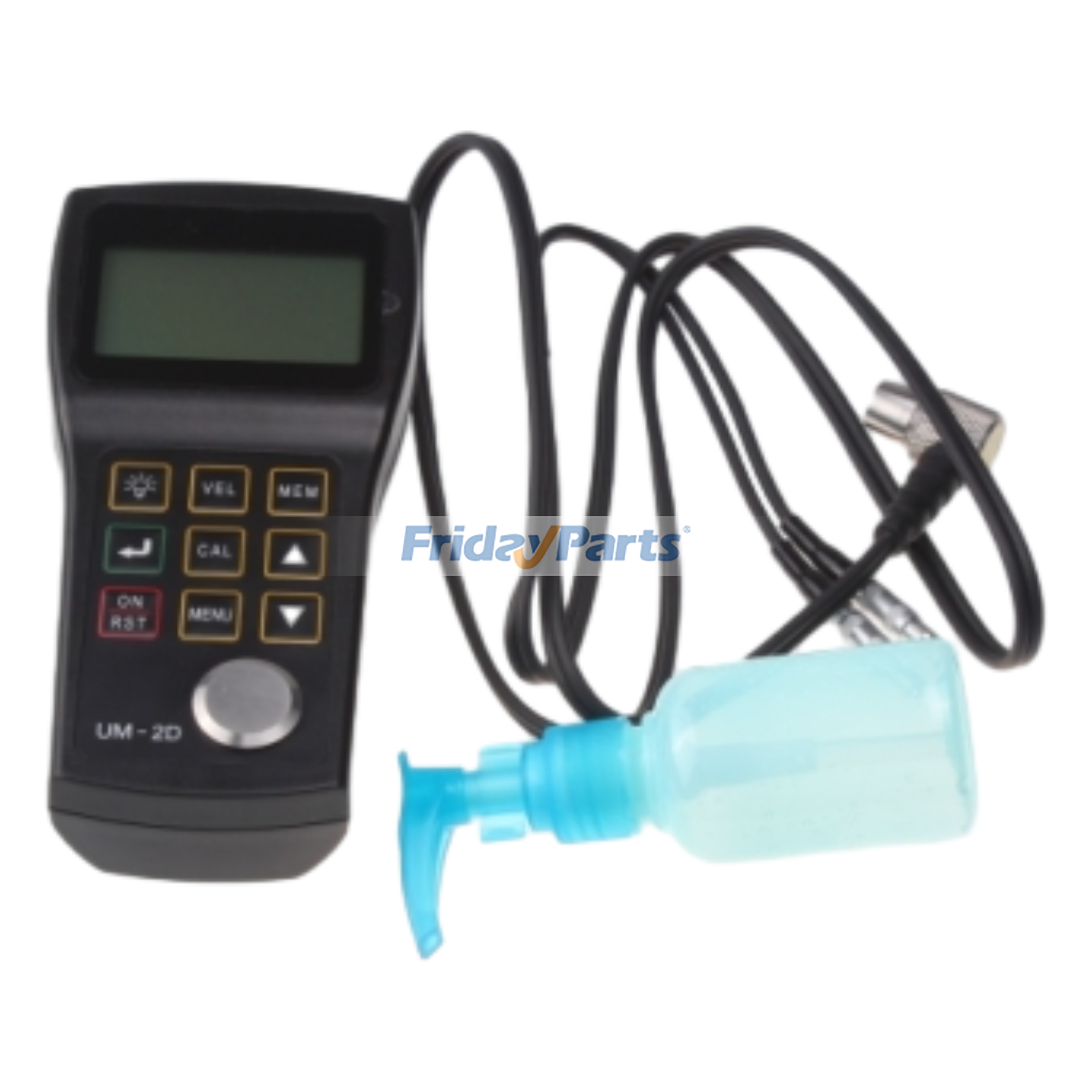 Handheld Portable Ultrasonic Thickness Gauge Tester UM-2D for Metal with Coating Paint