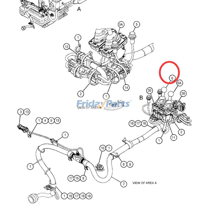 Poignée de commande 361-6015 pour chargeur Caterpillar CAT 950H 962H 972H 980H 988K 972K 992K 994H 966HpourPour CAT
