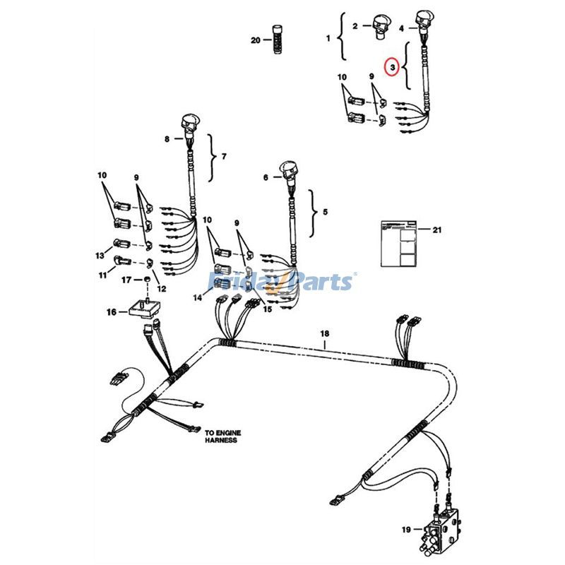 FridayParts Griffsatz für Kompaktlader