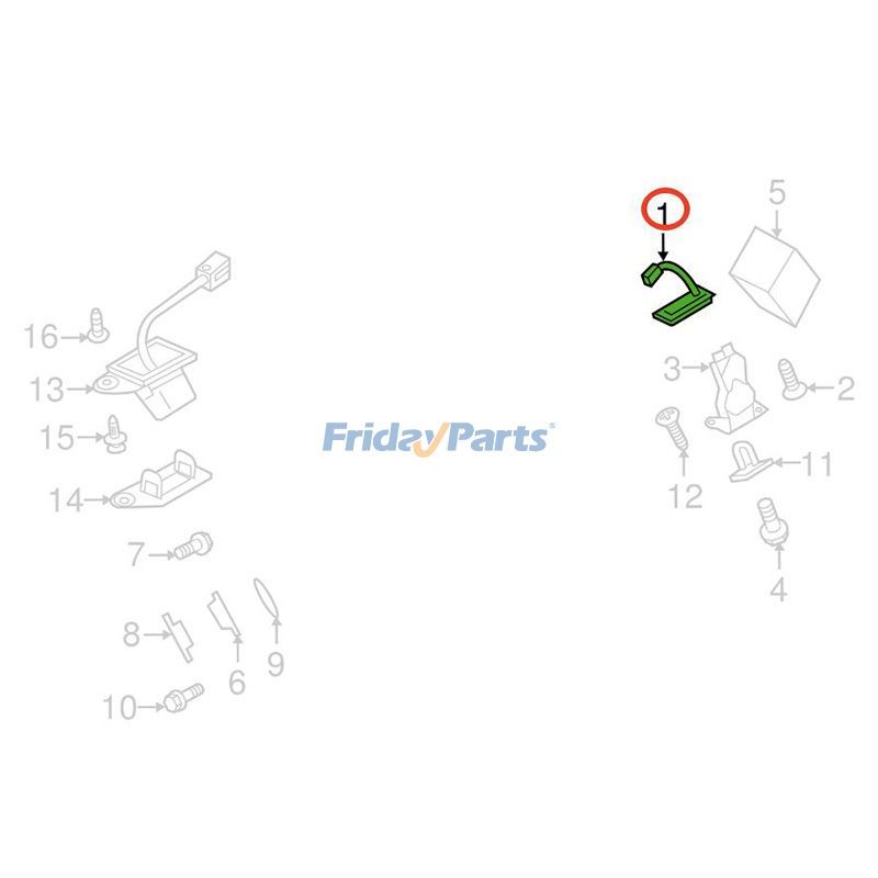  Handle Tailgate Lock Releas For Mitsubishi