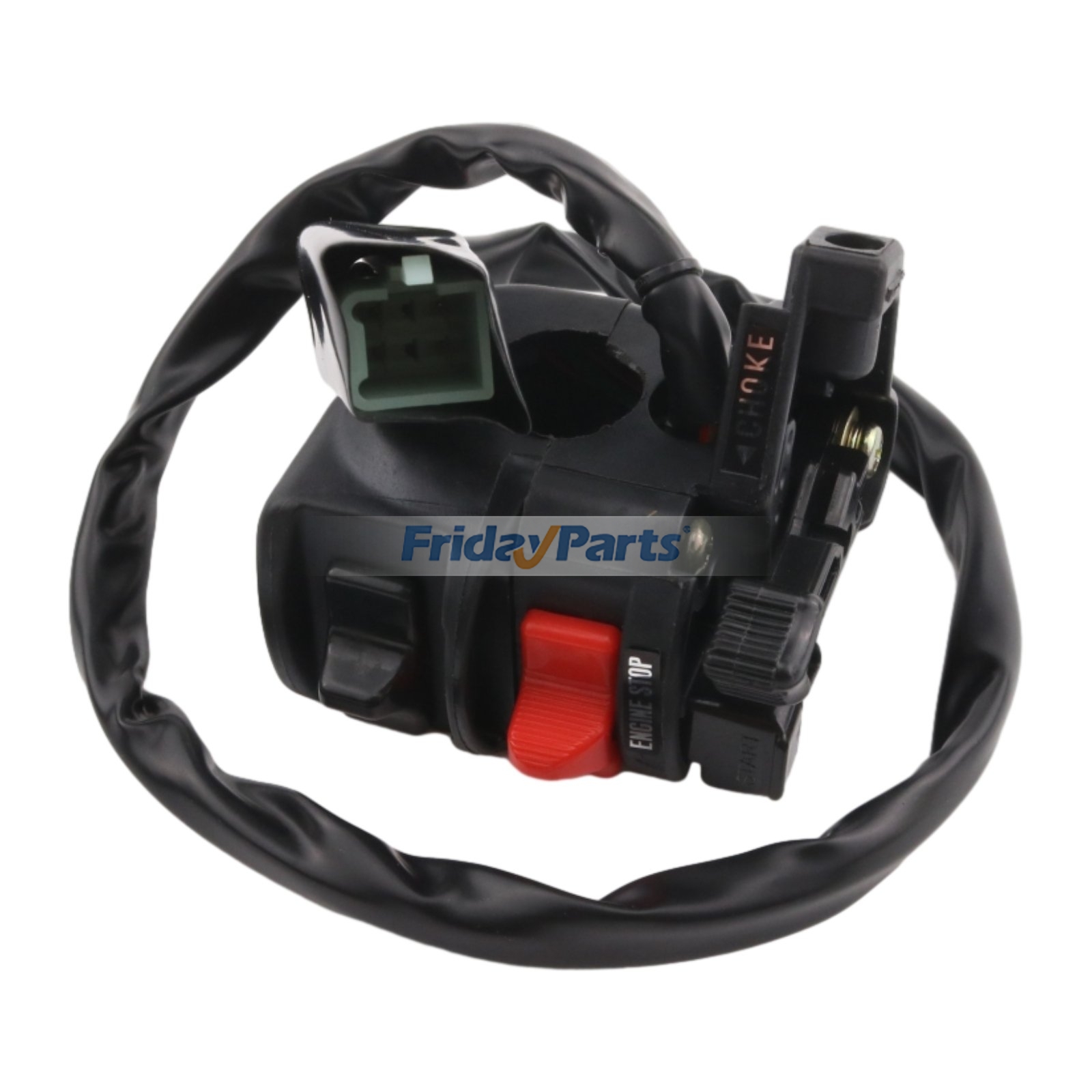  Handlebar Kill Switch Start Headlight For Kawasaki