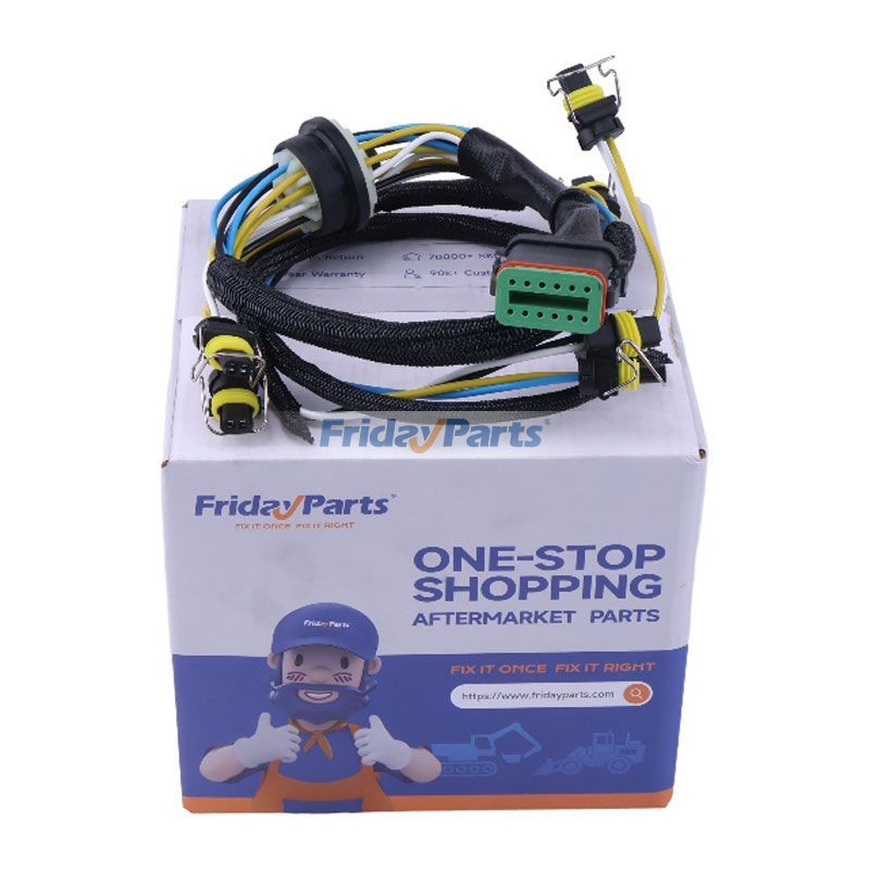 Arnés de cableado 195-7336 para motor Caterpillar CAT 3126B 3126 Motoniveladora 120H 135H Excavadora 322C 325C M325C Tractor D5N D6N Cargadora 953C 963C