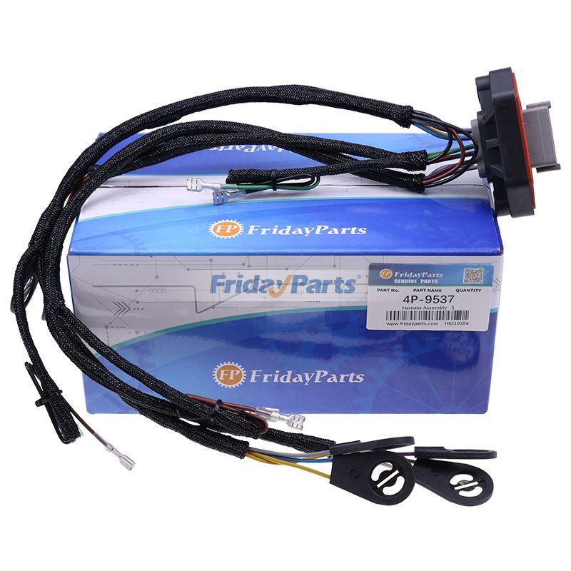 Conjunto de arnés FridayParts 4P-9537 para motores Caterpillar CAT 3176B, 3176C y 3196, excavadoras 345B y 365B