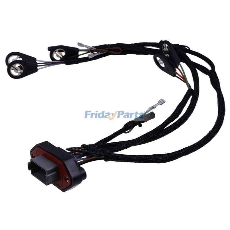 Conjunto de arnés FridayParts 4P-9537 para motores Caterpillar CAT 3176B, 3176C y 3196, excavadoras 345B y 365B de FridayParts