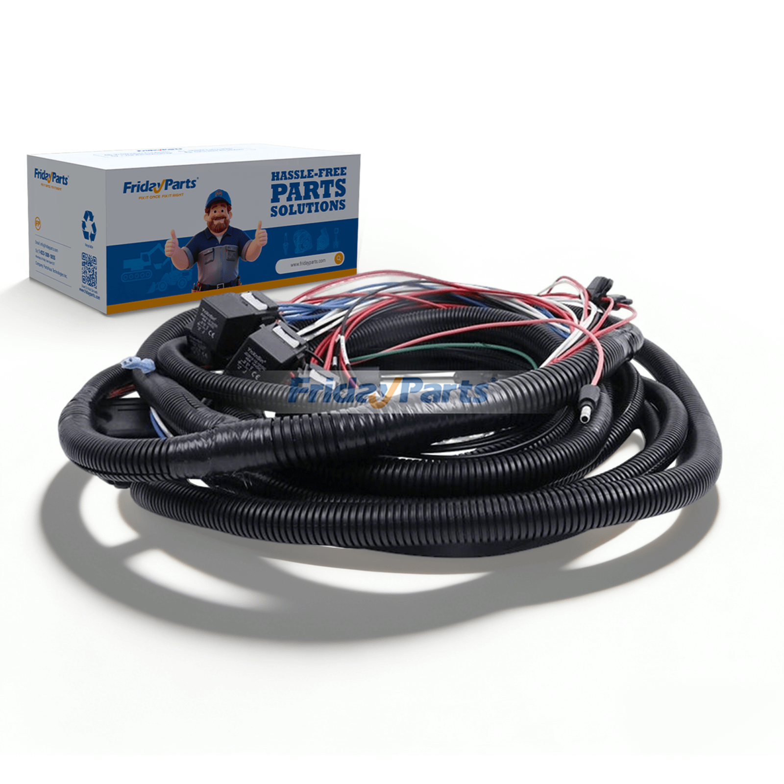 Arnés MSC08001 MSC04316 412416 para Boss Power-VDXT Straight-Blade Trip-Edge