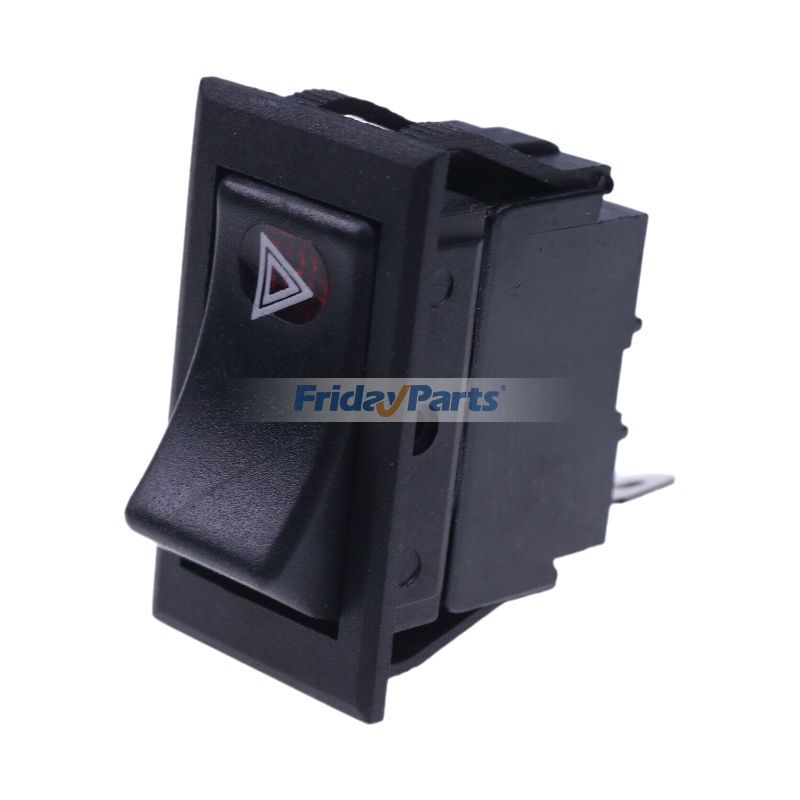 Interruptor basculante de luces de emergencia 386850A1 para retroexcavadoras CASE 590SM 580SM 580M 590SN 580SN 580N 580SM+ 590SM+
