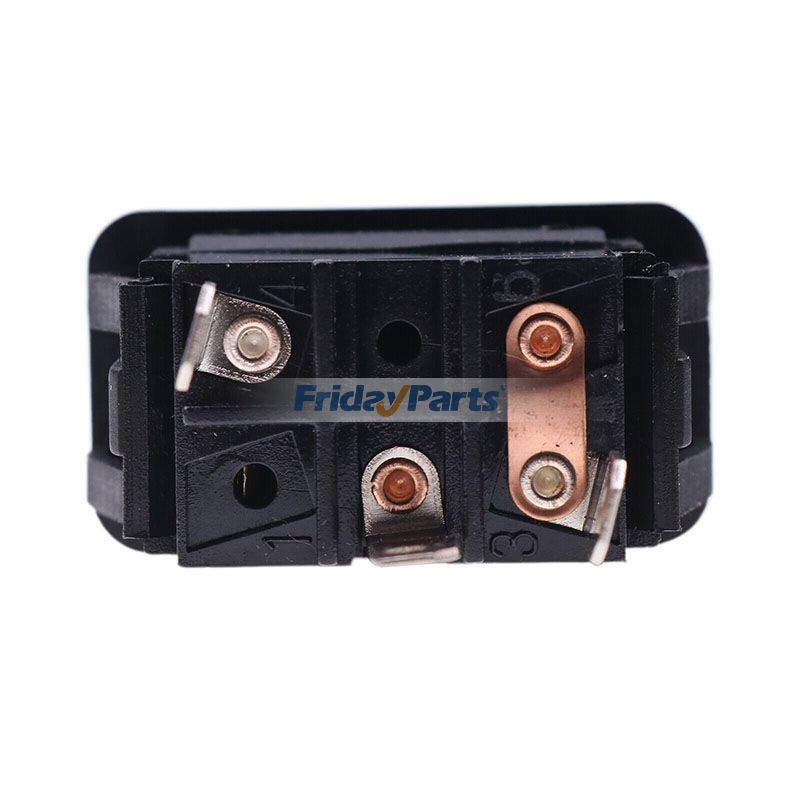 Interruptor basculante de luces intermitentes de emergencia 122736A1 para cargadoras de tractores New Holland U80C U80B U80 LV80 de FridayParts