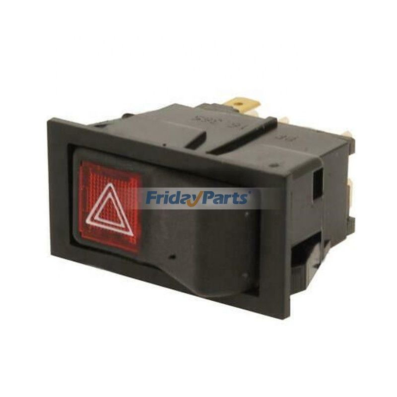 Interruptor basculante de peligro 5145664 87309255 87387387 para tractor CASE IH JX100U JX1070U JX1080U JX1090U JX1100U