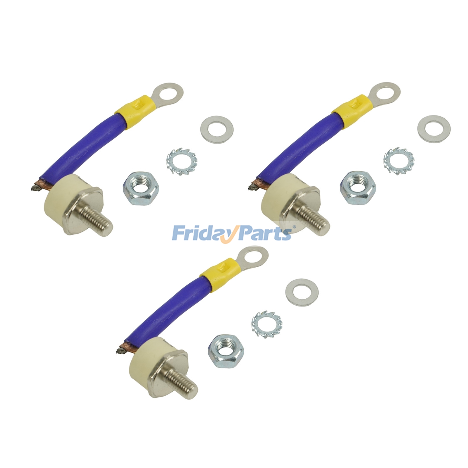 Lot de 3 diodes ALT421KD002 pour générateur Leroy Somer LSA 461 462 471 472