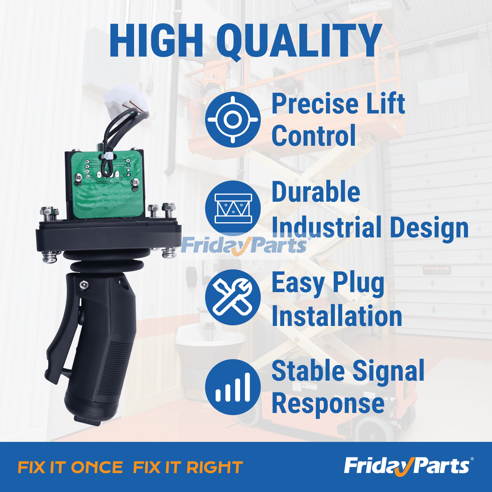 Controlador de joystick 1001134438 1600402 para elevadores de tijera JLG 1532R 1932R 1932RS 3248RS 330LRT 430LRT 530LRT Para JLG