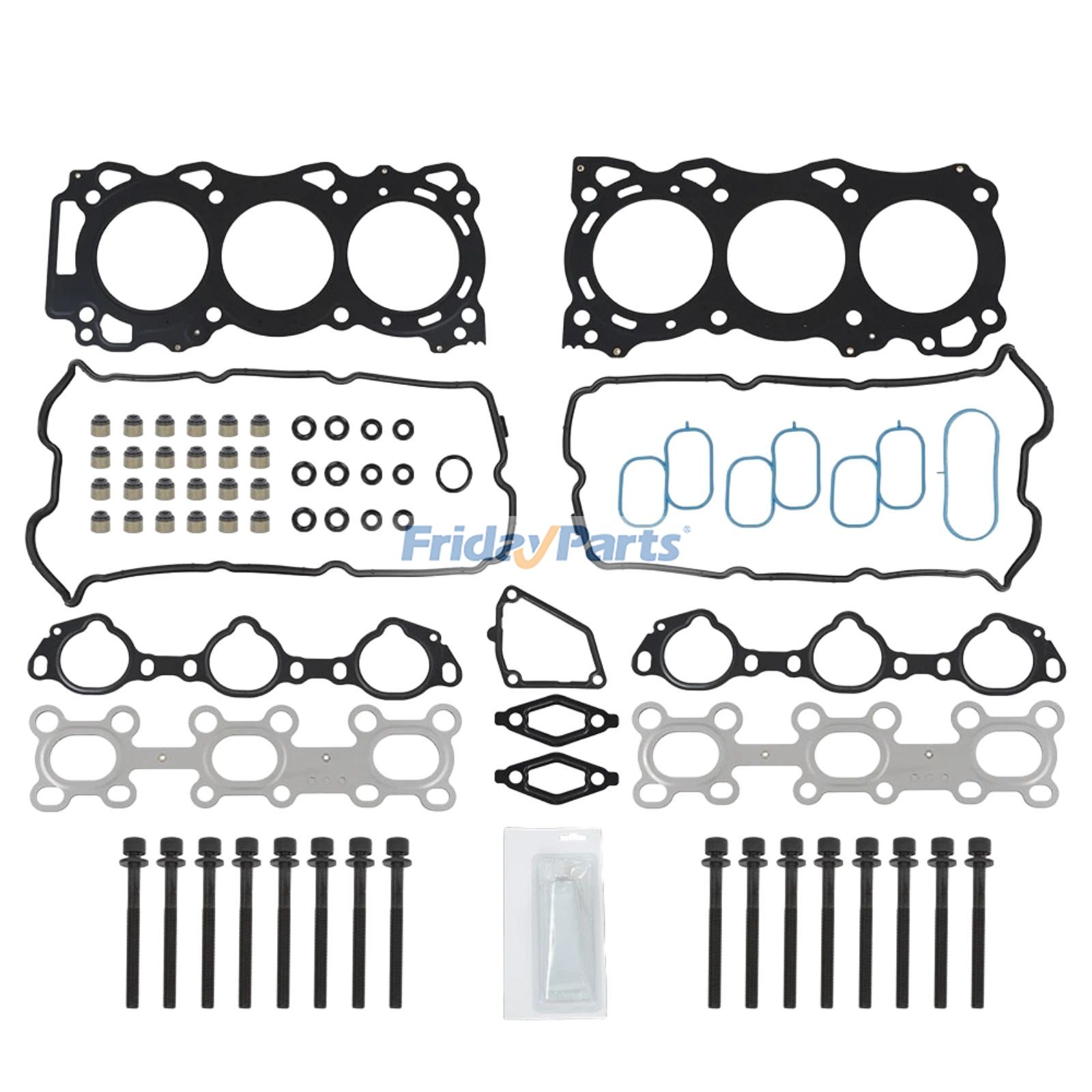 Head Gasket & Bolt Set HS26370PT for Nissan Xterra NV1500 NV2500 NV3500 Frontier Pathfinder Suzuki Equator 2005-2020