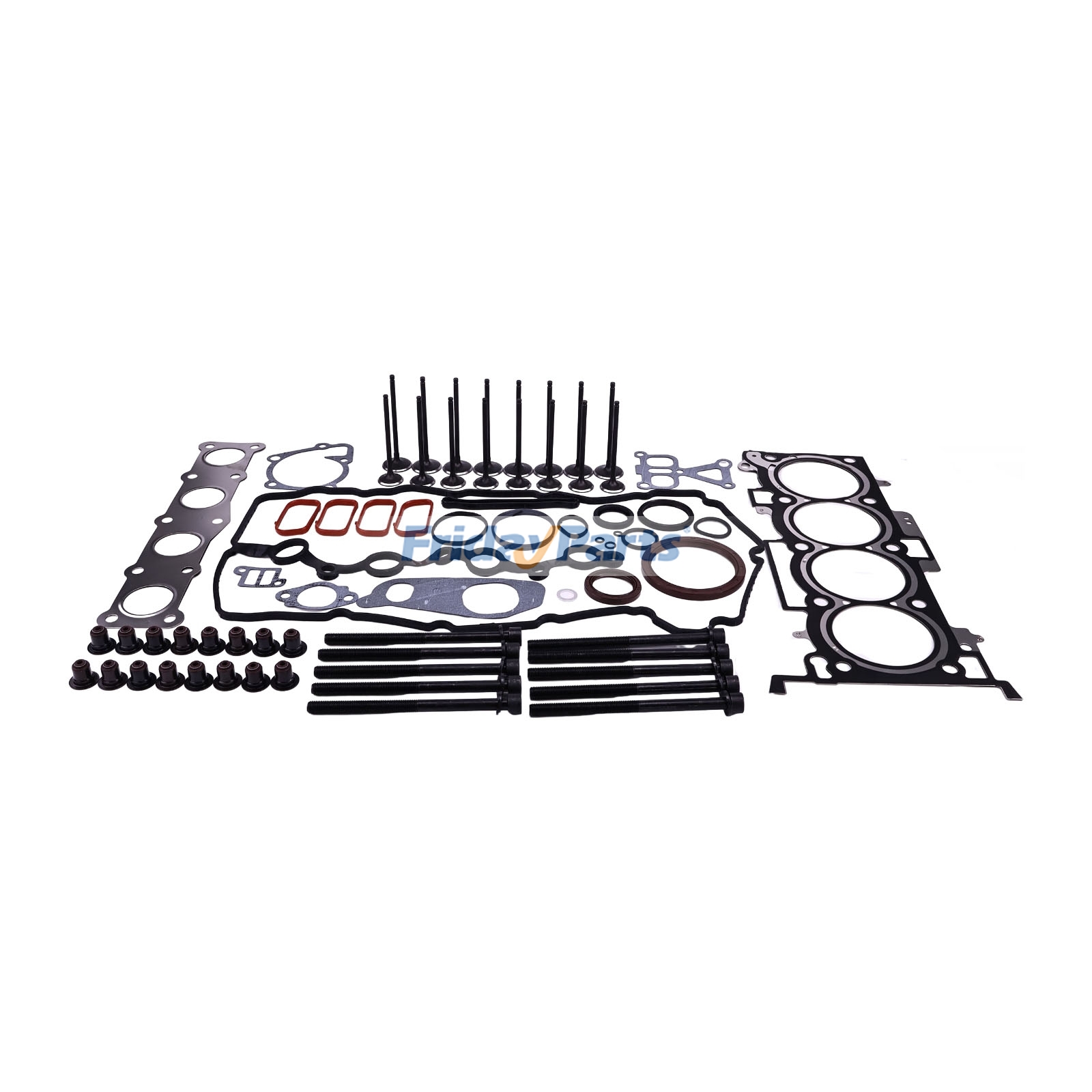 Head Gasket Set W/Bolts & Intake Exhaust Valves in Stock in China,China Stock
