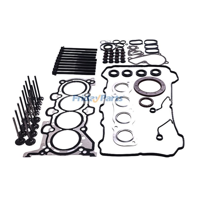 Head Gasket Set W/Bolts & Intake Exhaust Valves Kia in Stock in China,USA,China Stock