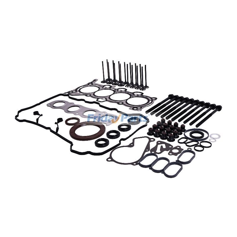 Engine,Vehicle Head Gasket Set W/Bolts & Intake Exhaust Valves Kia