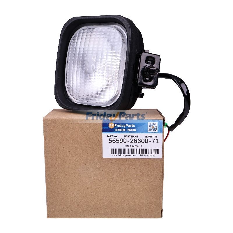 Head Lamp 56590-26600-71 for Toyota Forklift 7FD35 7FD40