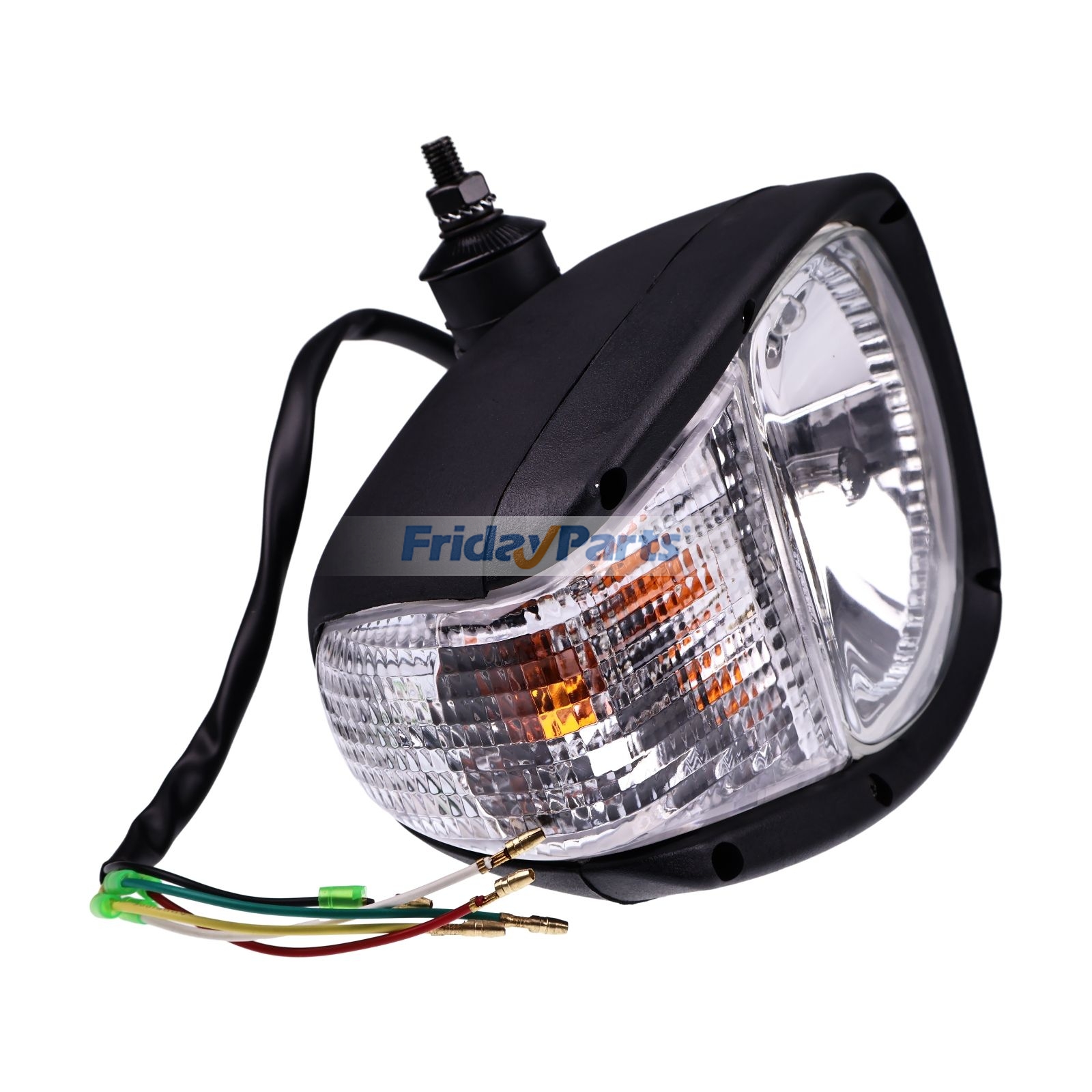 Conjunto de faros delanteros 7164373 7164374 para cargadoras Bobcat T2250 T2556 T2566 T35100 T35120 T3571 T40150 T40170 T40180 TL360 TL470 V417 V518 de FridayParts