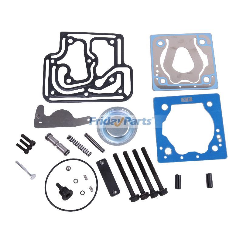 用Cummins エンジン ISL ISL8.9 ISC QSB ISB 用エア ブレーキ コンプレッサー 9111539387 のヘッド修理キット