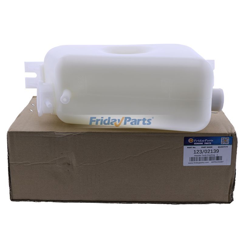 Ausgleichsbehälterkühlung 123/02139 für JCB Baggerlader 2CX 3CX Teleskoplader 520-50