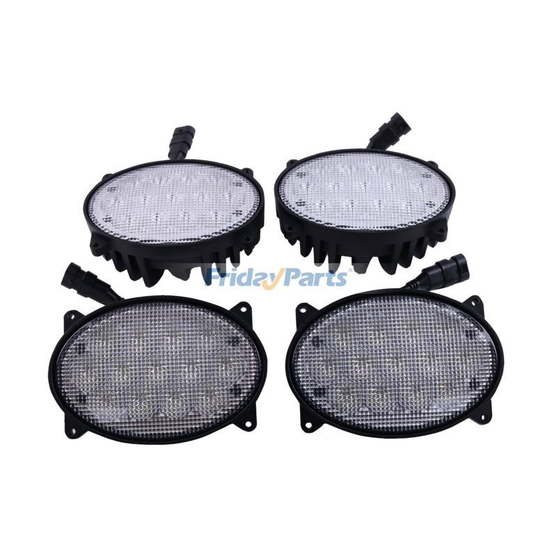 4 Pcs Headlamp 87106352 for CASE Combine 5130 6088 6130 7010 8120 9120