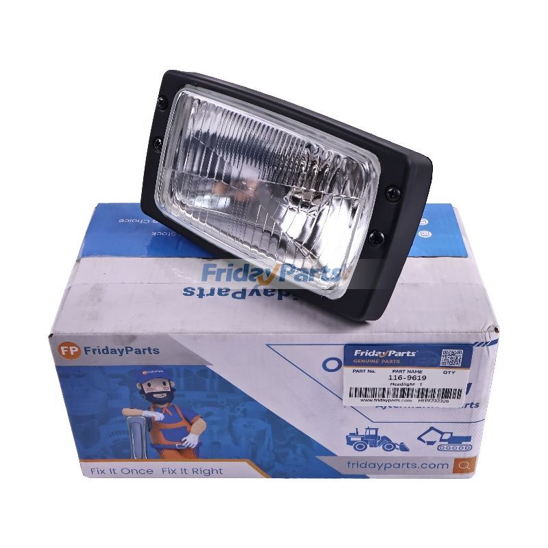 Scheinwerfer 116-9619 für Caterpillar CAT Motor 3116 3054 3056 Bagger M312 M313C M315C M318 M320 M330D