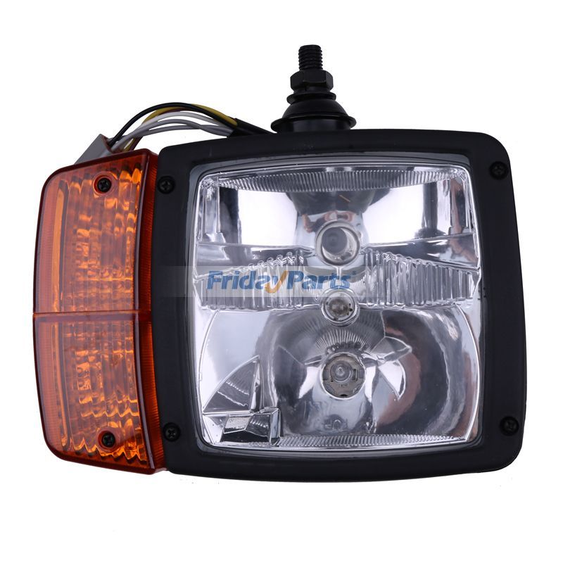 Faro delantero de 24 V 42T-06-23150 para cargadora de ruedas Komatsu WA65-5 WA90-5 WA70-5 WA100M-6