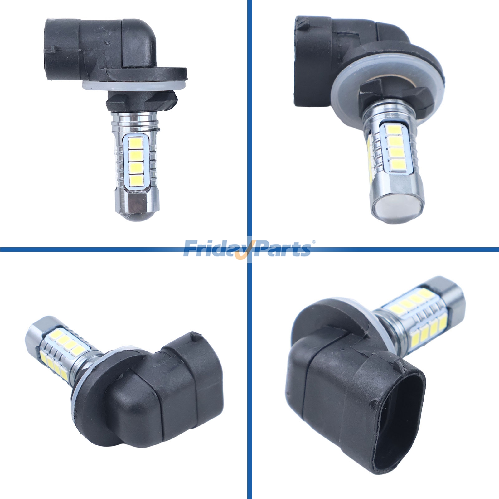 Loader 2Pcs 12V 50W Headlight Bulb Light