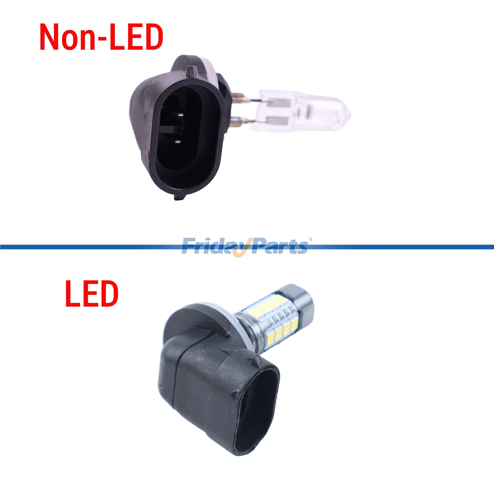 2Pcs 12V 50W Headlight Bulb Light for Loader