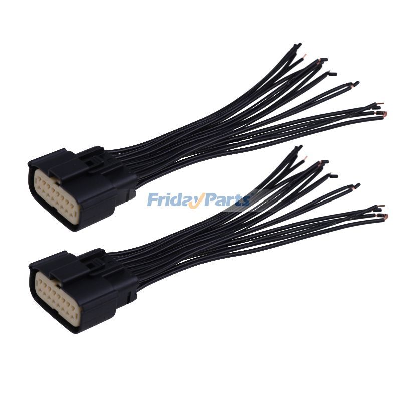 16-poliger Scheinwerfer-Anschlusszopf 68202814AA für Jeep Grand Cherokee Xenon HID SRT LED 2014–2018 Ram 2500 3500 6.7L L6 2024