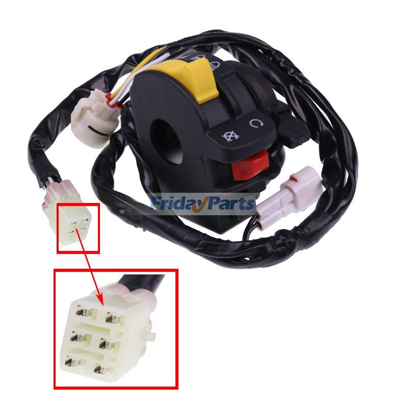 Headlight Handlebar Start Stop Kill Switch 37400-07G00 37400-07G10 37400-07G11 37400-07G90 for Suzuki Quadsport Z400 LTZ400 2003-2007