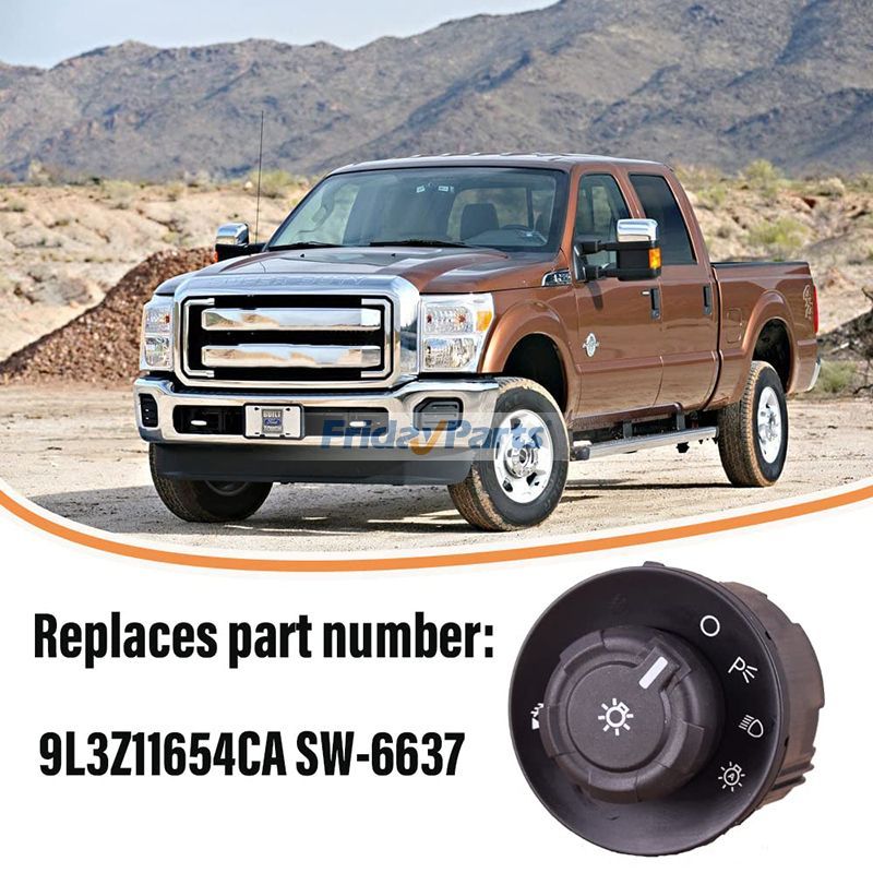 Scheinwerfer Lampe Nebel Licht Control Schalter 9L3Z11654CA SW-6637 für 2009-2016 Ford F250 F350 F450 F550 Super Duty F150für Für Ford