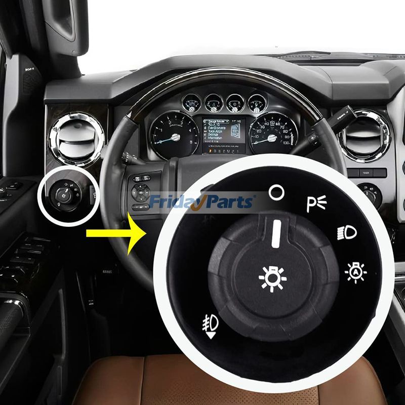 Scheinwerfer Lampe Nebel Licht Control Schalter für 2009-2016 Ford F250 F350 F450 F550 Super Duty F150für FahrzeugFür Ford