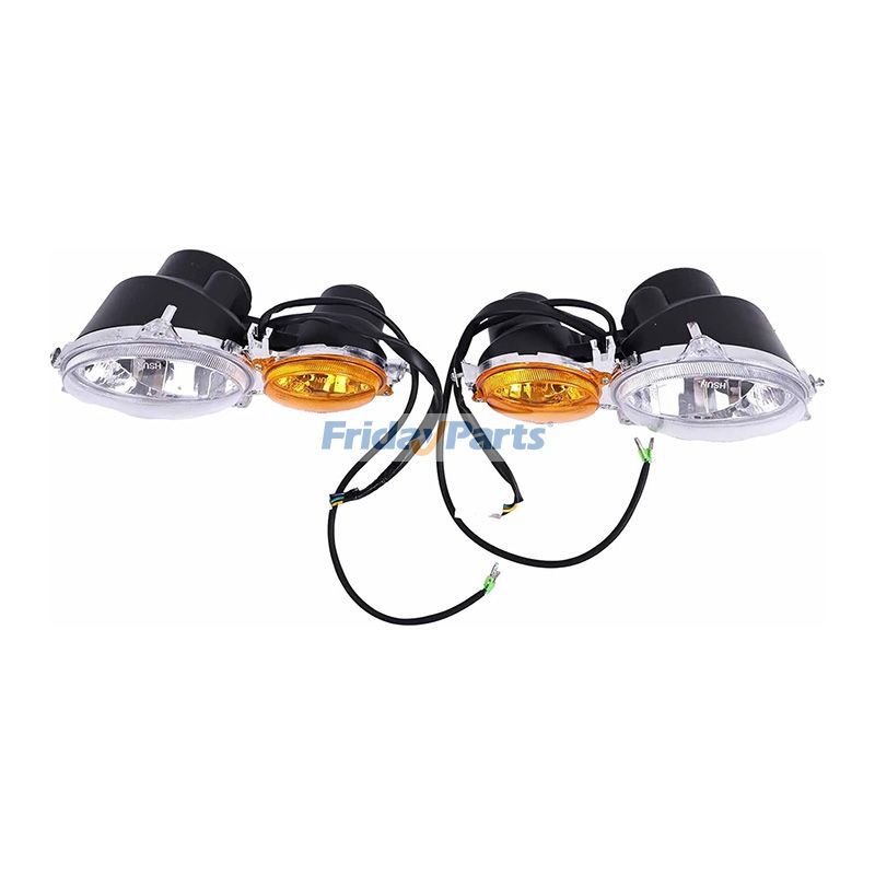 FridayParts Headlight Left Side Driver Head Light