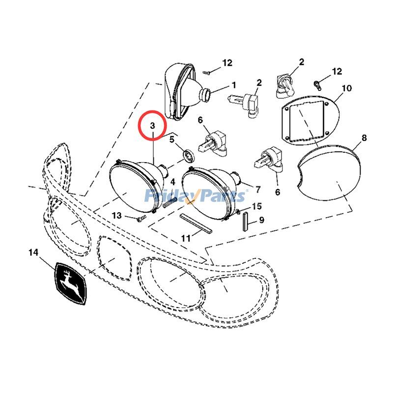 Scheinwerferfür Traktor,Sonstiges