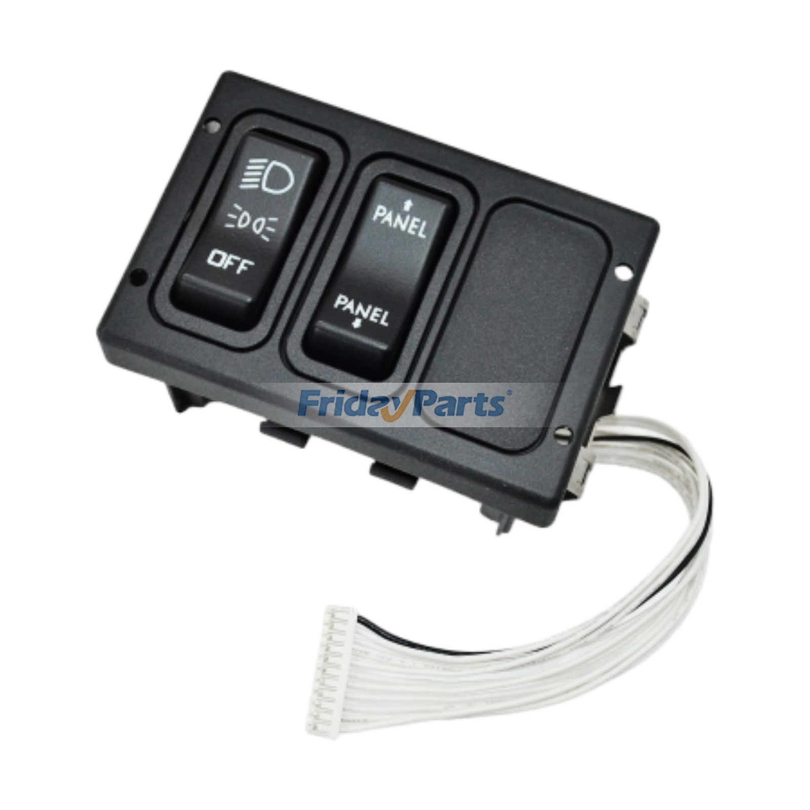 Carcasa del interruptor de faros delanteros 901-5107 2512518C91 3533417C91 para camiones International 3200 4200 4300 4400 4700 7300 7400 7500 7600 8500 de FridayParts