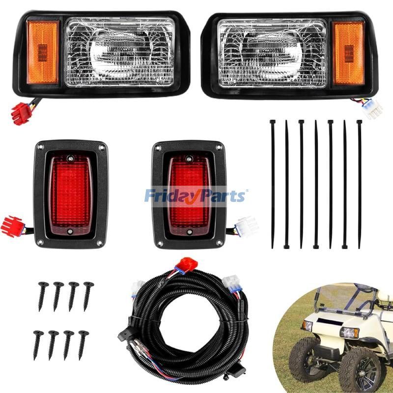 Kit de phares et de feux arrière 101988001 101988002 1017035 pour voiturette de golf Club Car DS à partir de 1993