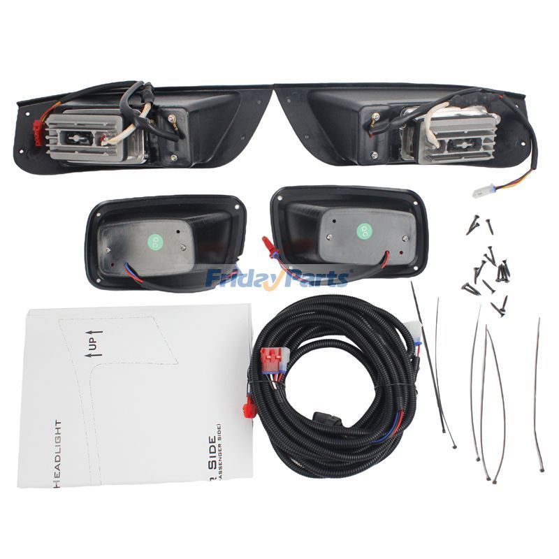 Kit de feux arrière et phares FGFHLTL001 pour voiturette de golf EZ-GO TXT à essence et électrique 1996-2013pourPour E-Z-GO