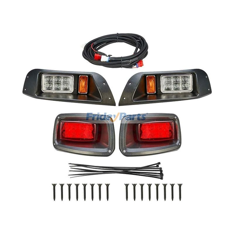 Kit phares et feux arrière pour voiturette de golf EZ-GO TXT 1996-2013