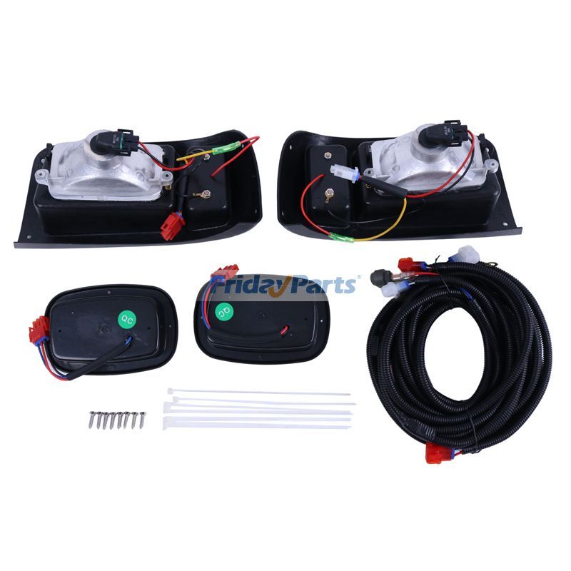Kit phares et feux arrière FGFHLTL005 pour voiturette de golf Club Car DS modèle essence ou électrique 1993+pourPour Club Car