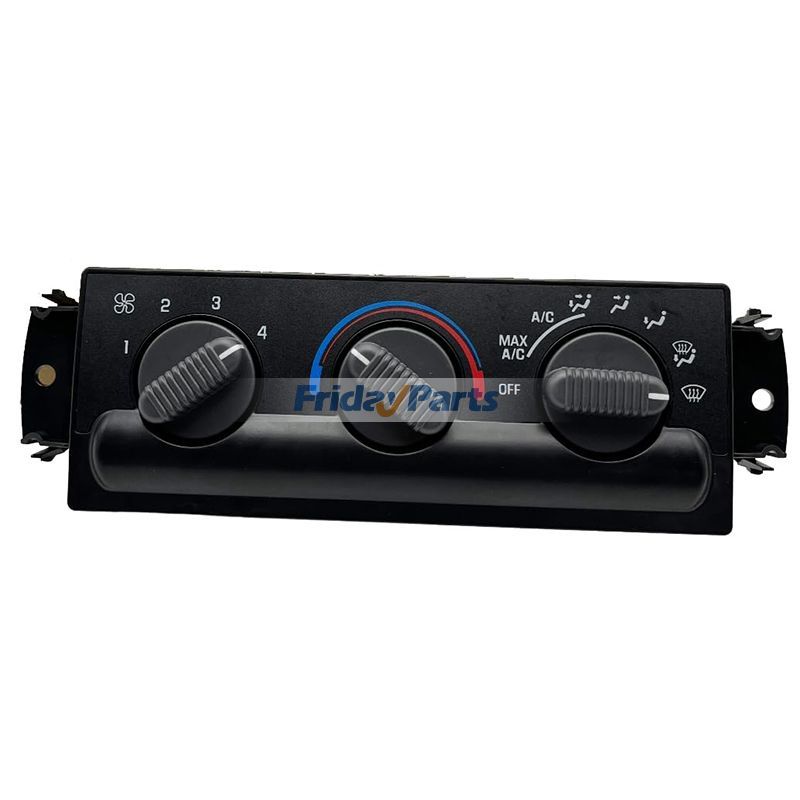 FridayParts Heizung A/C Temperatur Klimabedienteil ohne beheizte Spiegel