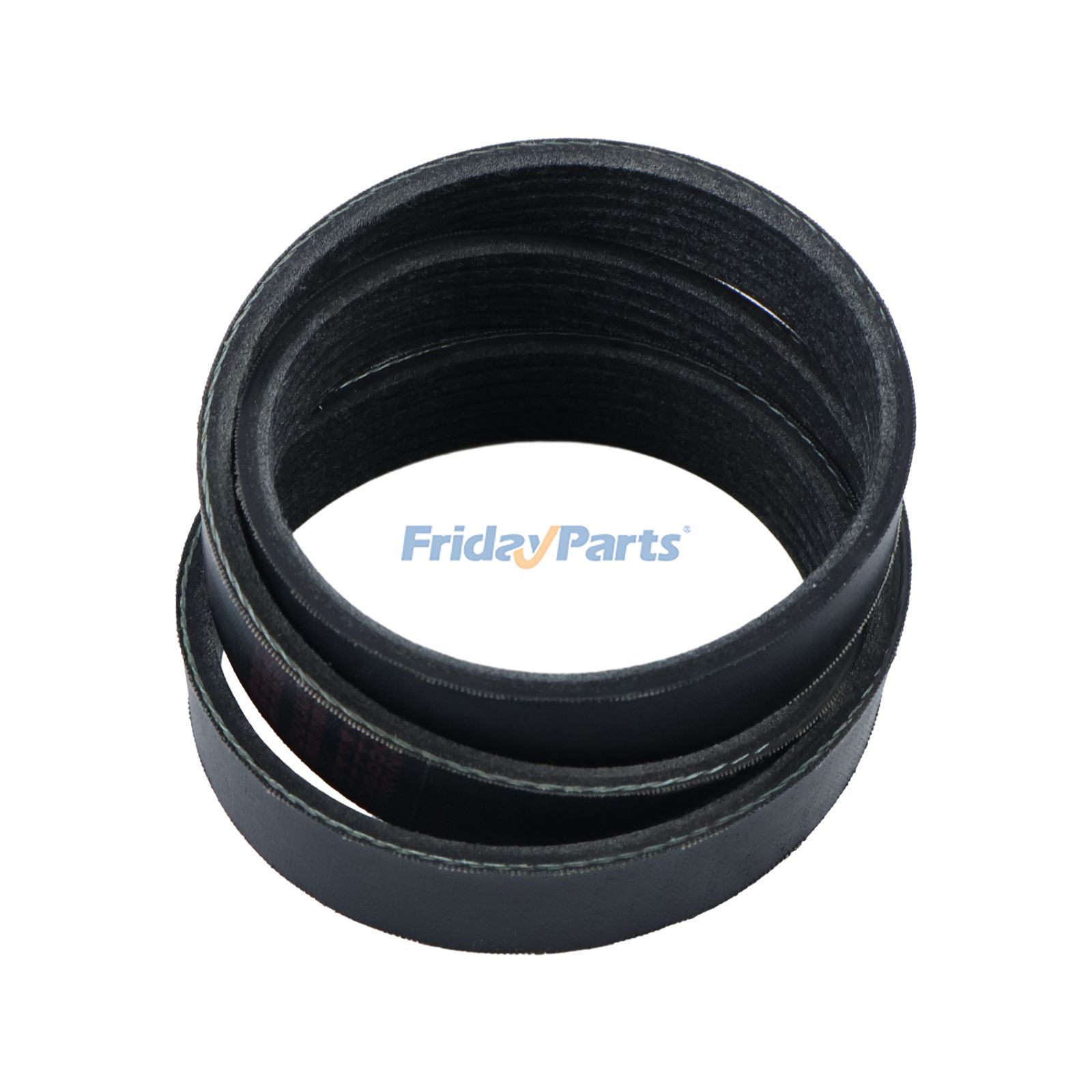 Heat-Resistant Durable Wear-Proof Fan Drive Belt for Kubota Loader SVL65-2 SVL75 SVL75-2 SVL75-2C SVL75C EPDM Polyester Thread Replaces OEM 1J755-97012