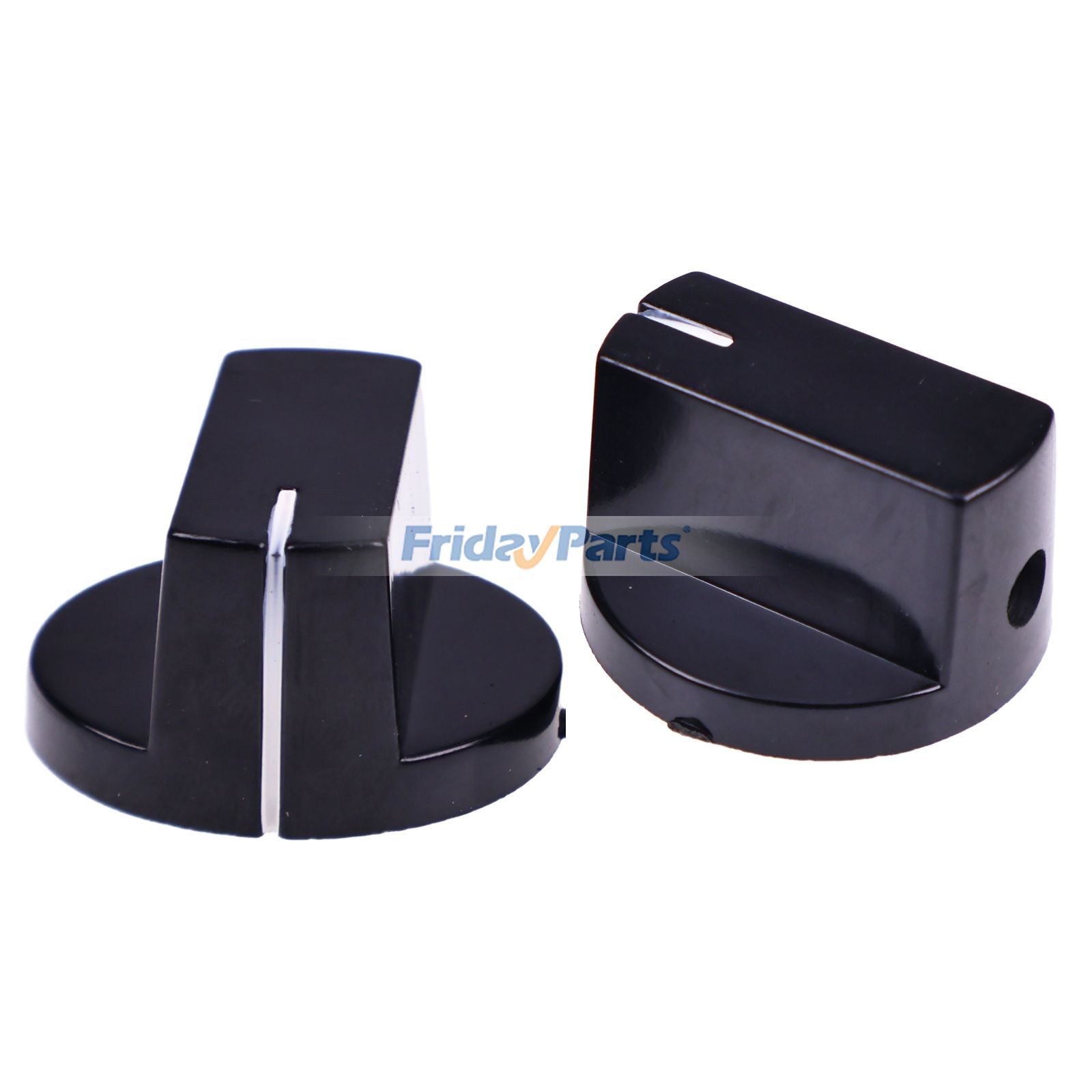 2 Pieces Heater Temp Control Switch Knob 6675177 for Bobcat 751 753 763 773 863 864 873 883 S175 S185 S205 S220 S595 T595 T630 E35 E25 329 E42 E55