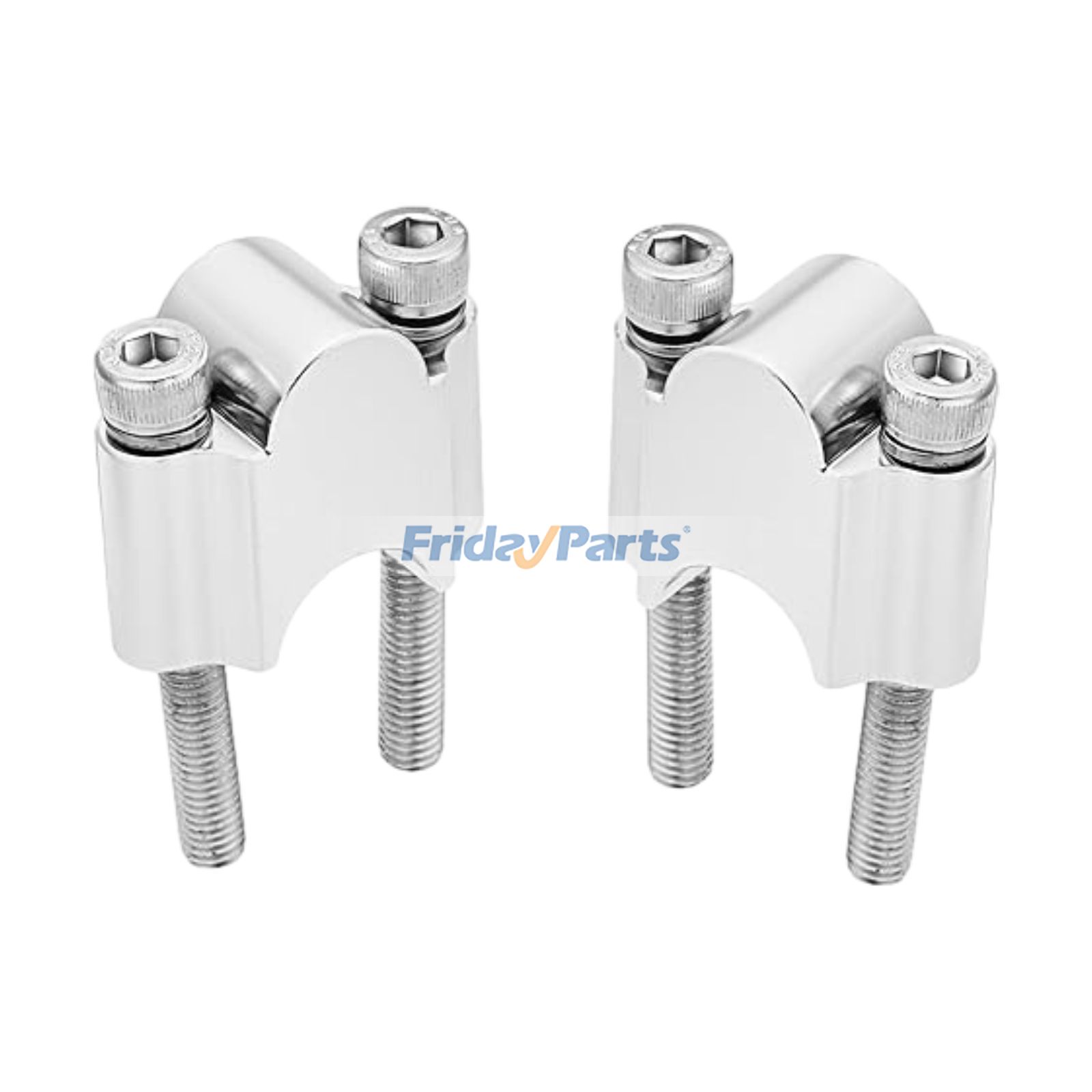 Heavy Duty 28mm Height 7/8 Inch Handlebar Riser for Can-Am Honda Kawasaki Suzuki Yamaha Motorcycle & ATV Dirt Bike