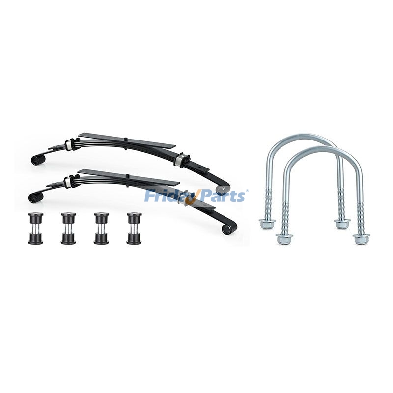 Heavy Duty 4-Leaf Rear Spring Kit  for Golf Cart