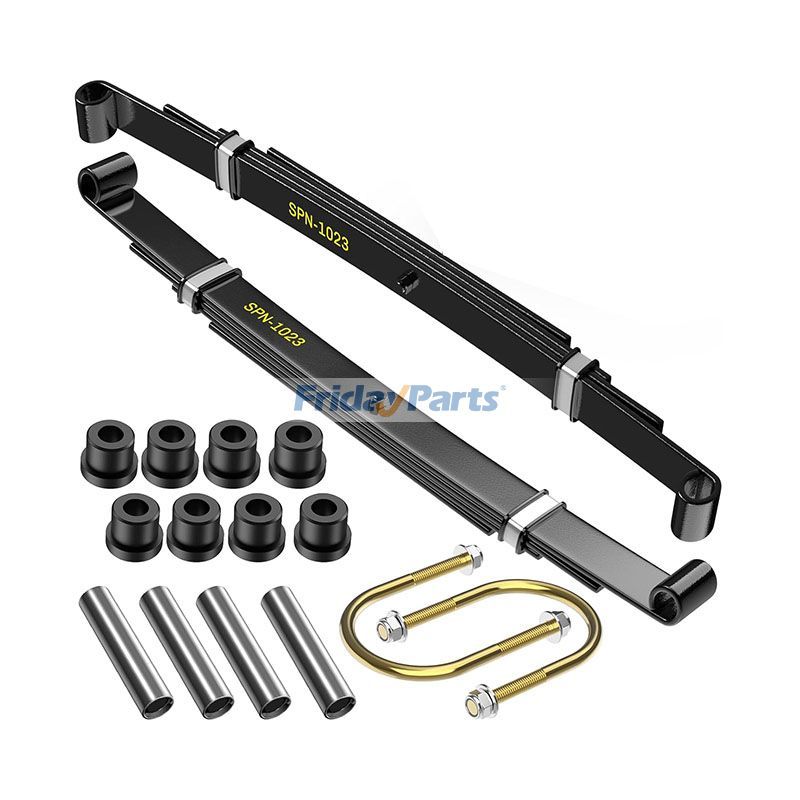 Kit de ressorts arrière robustes à 4 lames pour voiturette de golf Club Car Precedent à essence et électrique à partir de 2004