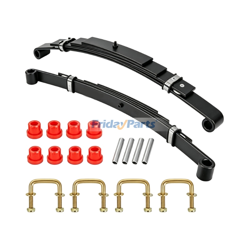 Heavy Duty Rear 4-Leaf Springs Kit 74207-G01 for E-Z-GO TXT Medalist Electric Gas 1994-2013