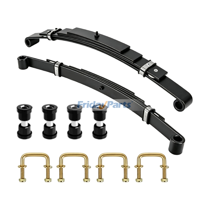 Heavy Duty Rear 4-Leaf Springs Kit 74207-G01 for E-Z-GO TXT Medalist Electric Gas 1994-2013