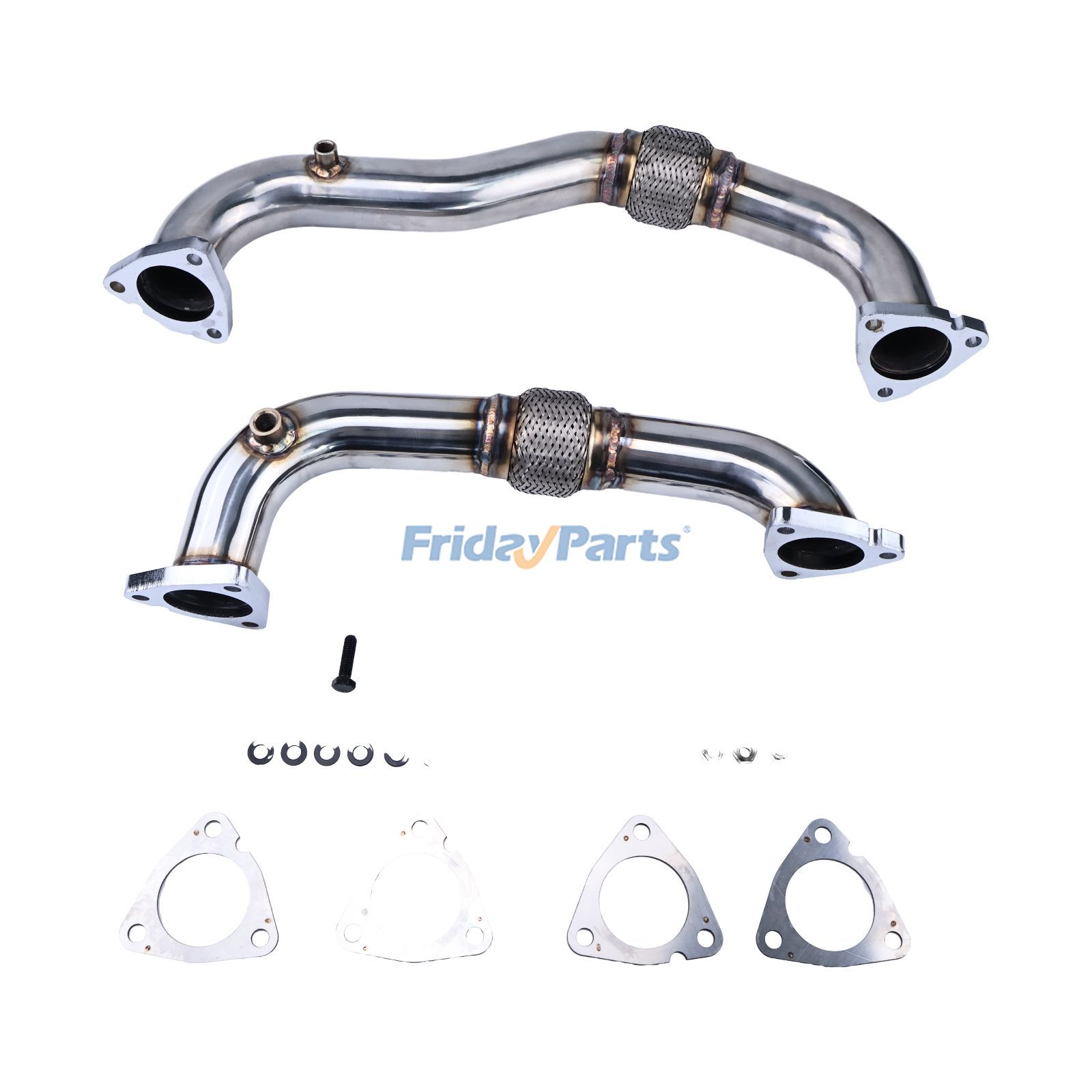 Heavy Duty Thick Wall Stainless Up Pipe 8C3Z-6N640-A for 2008-2010 Ford 6.4L Powerstroke