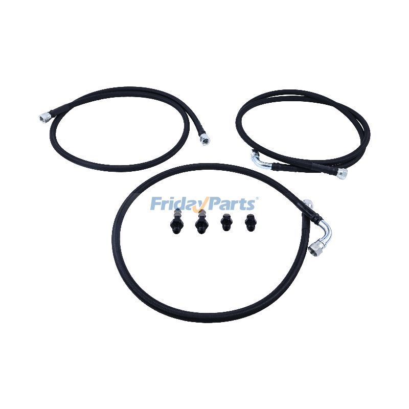 Heavy Duty Transmission Cooler Hose Line Kit for 2003-2007 Cummins 47RE 48RE Dodge Pickup Truck Ram 2500 3500